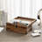 Solid Wood Cassette Tapes Media Storage Box