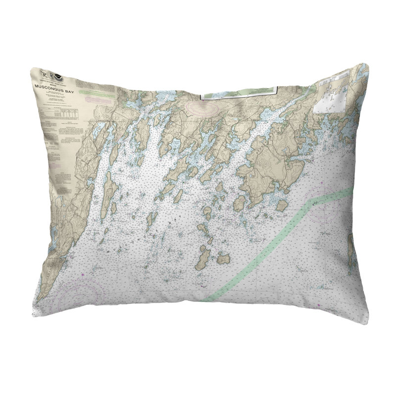 Coussin extérieur Muscongus Bay, ME