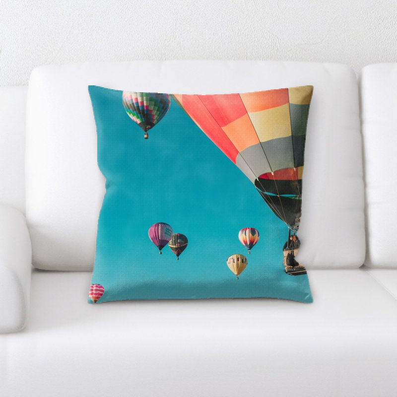 Microsuede Reversible Throw Pillow
