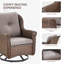Ensemble de 2 chaises pivotantes avec coussins Mindee-2099748687