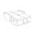 53" Flannel 3-in-1 Convertible Living Room Sofa Sleeper Bed-741980389