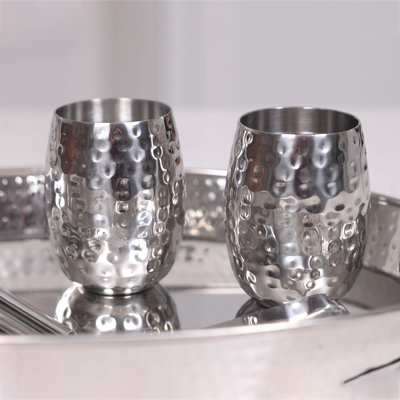 Alexs 18oz. Stainless Steel Glass Set
