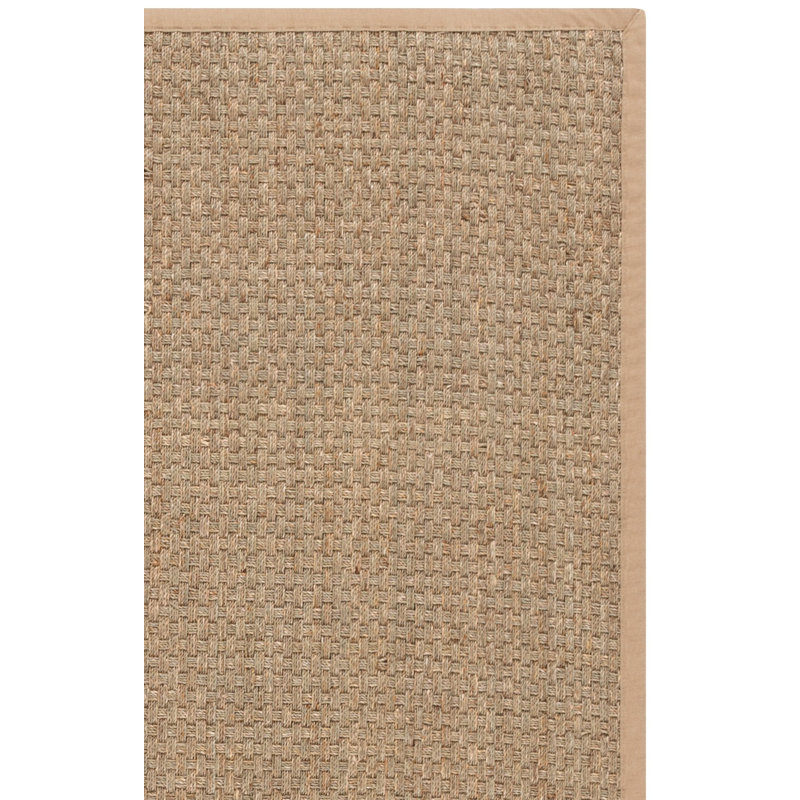 Tapis naturel / beige en lattes de bambou / beige, Tapis de couloir 2 pi 6 po x 10 pi