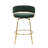 Lakyia Swivel Upholstered Counter Stool with Metal Frame-81614624