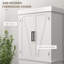 Armoire de rangement pour garde-manger de 72 po de hauteur avec portes en rotin et tiroir-1139214967-1139214965
