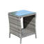 Table basse avec patio extérieur en verre trempé transparent-420523683