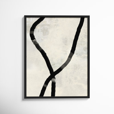 Ropes Series I "Black Rope 5" Print