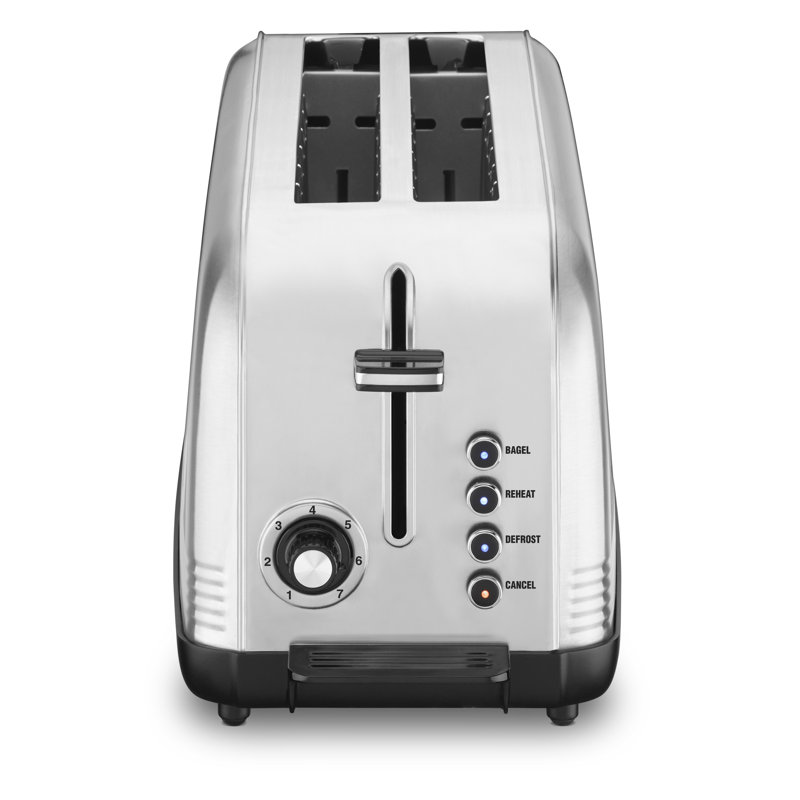 Cuisinart Silver Stainless Steel 2-Slice Long Slot Toaster