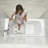 Ella Lounger 27"x60" Acrylic Soaking Walk-In-Bathtub, Right Outward Swing Door, 2 Piece Fast Fill Faucet, 2" Dual Drain-116834028