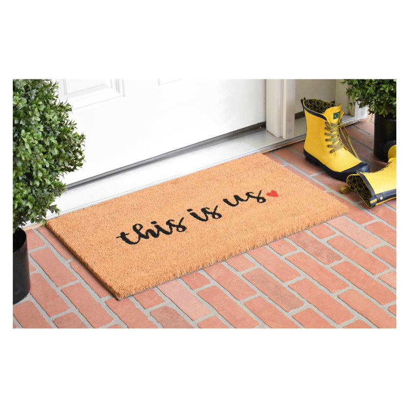Sigourney Non-Slip Outdoor Doormat