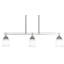 Agnon 3 Light Island Light Shown With 4.5" Square Glass-1758861181-1758859457