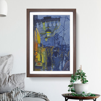 Avenue De Clichy by Louis Anquetin - Framed Print