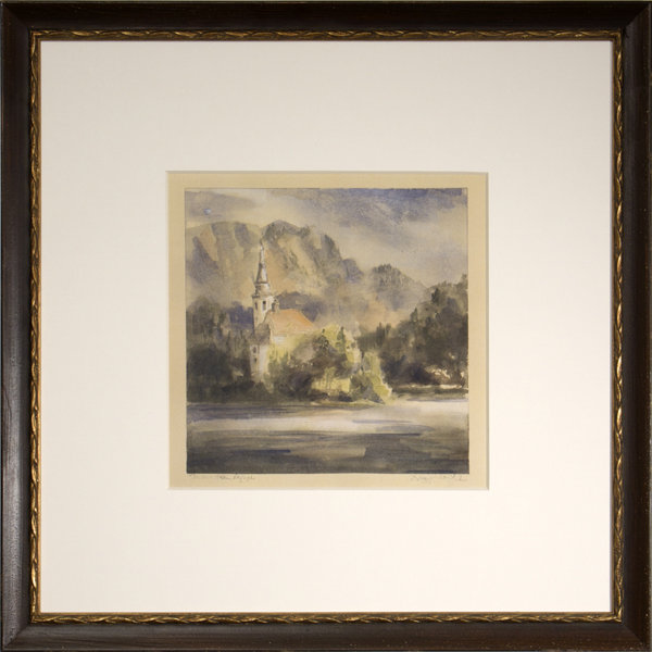 Mountain Refuge Print by Daughdrill