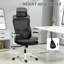 Chaise de bureau en filet avec appui-tête réglable, soutien lombaire-490453677