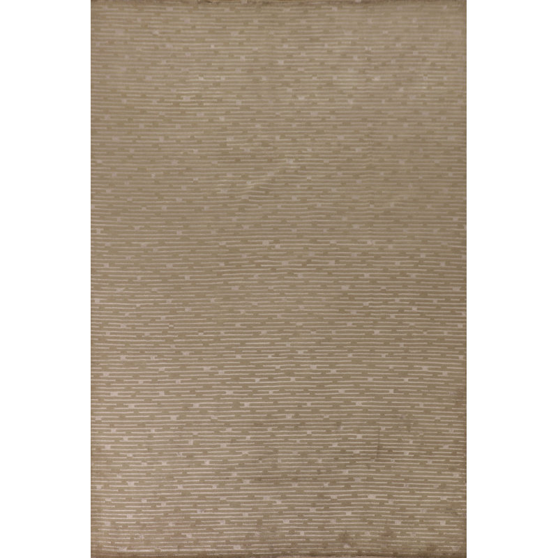 Tapis népalais à rayures All-Over 9 x 12