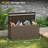 Outdoor Storage Box, 60 Gallon Deck Box Indoor And Outdoor Use, Waterproof Resin Storage Bin For Patio Cushions, Gardening Tools, Lockable, UV Resistant,-110590098