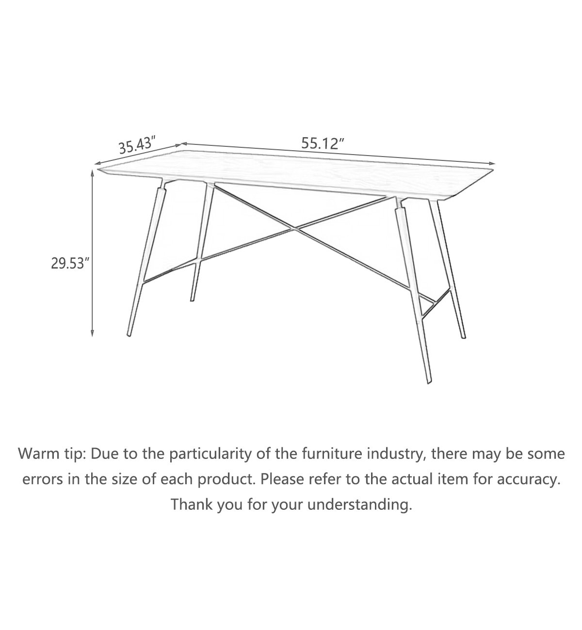 Corrigan Studio Rectangular Nordic-style Solid Wood Dining Table ...