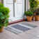 Machine Washable Indoor/Outdoor Claudian ACN1624 Denim Rug