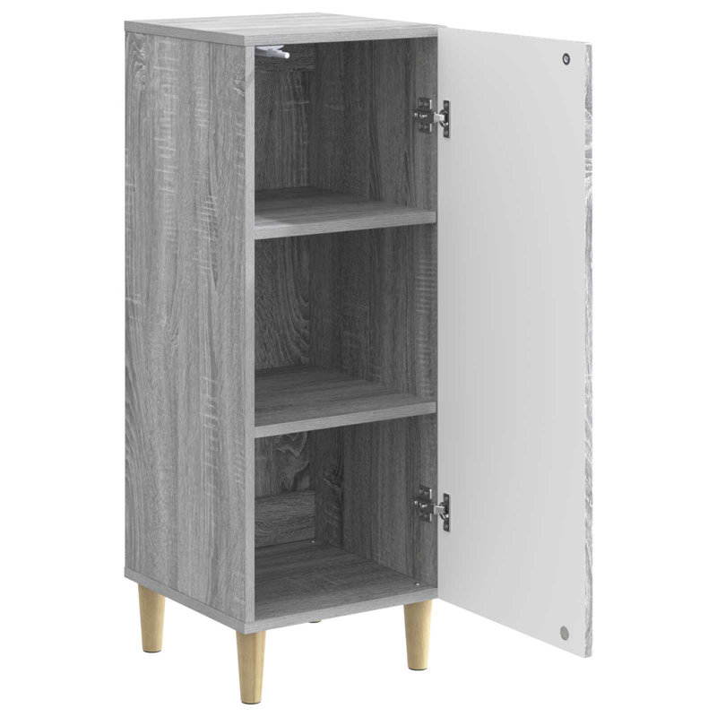33cm Sideboard, Grey Sonoma