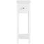 1 Drawer Bedside Table  with Shelf Sleek and Functional Nightstand-2029673564