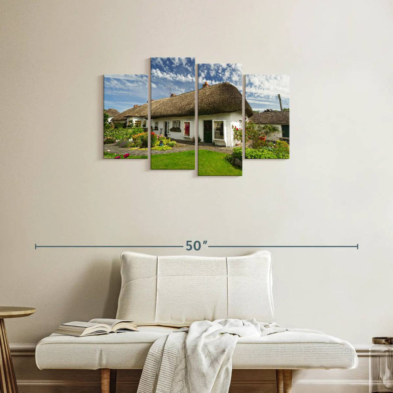 Lilie Irish Cottage, 22" H x 36" W