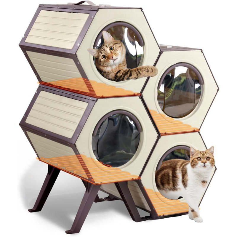 Heated Eton Expandable Cat Cage