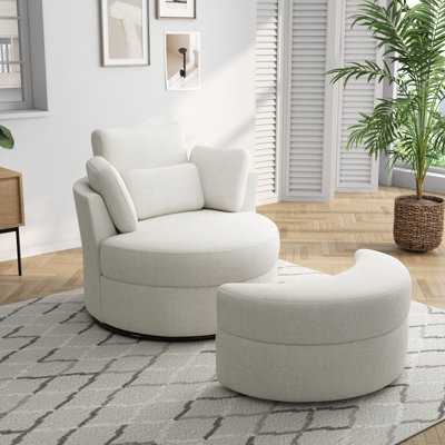 Chaise longue rembourrée avec coussin Niama