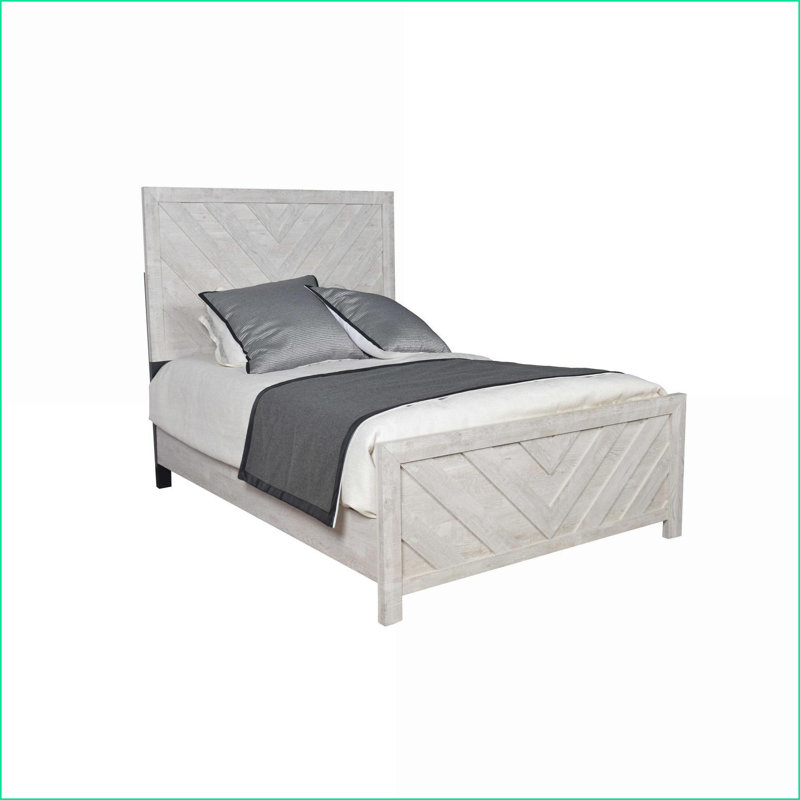 Ensemble de chambre à coucher, 5 pièces, rangement moderne en bois naturel | Bois | Lits standard