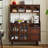 Walnut Solid Wood Sideboard-315555814