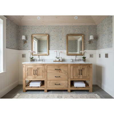 Meuble-lavabo double