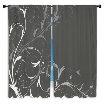 Kiyuko Polyester Room Darkening Curtain Pair