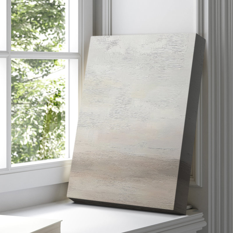 Toile tendue avec châssis abstrait CDXCIX, H 48 po x l 32 po