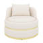Fauteuil d'appoint en velours surdimensionné avec coussin de siège Degree-117789377