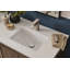 Lavabo de salle de bain encastré en porcelaine rectangulaire avec trop-plein Ruvati 18 x 12 3/4 po --93986373