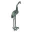 Curved Neck Crane Bronze Piped Statue-9559102
