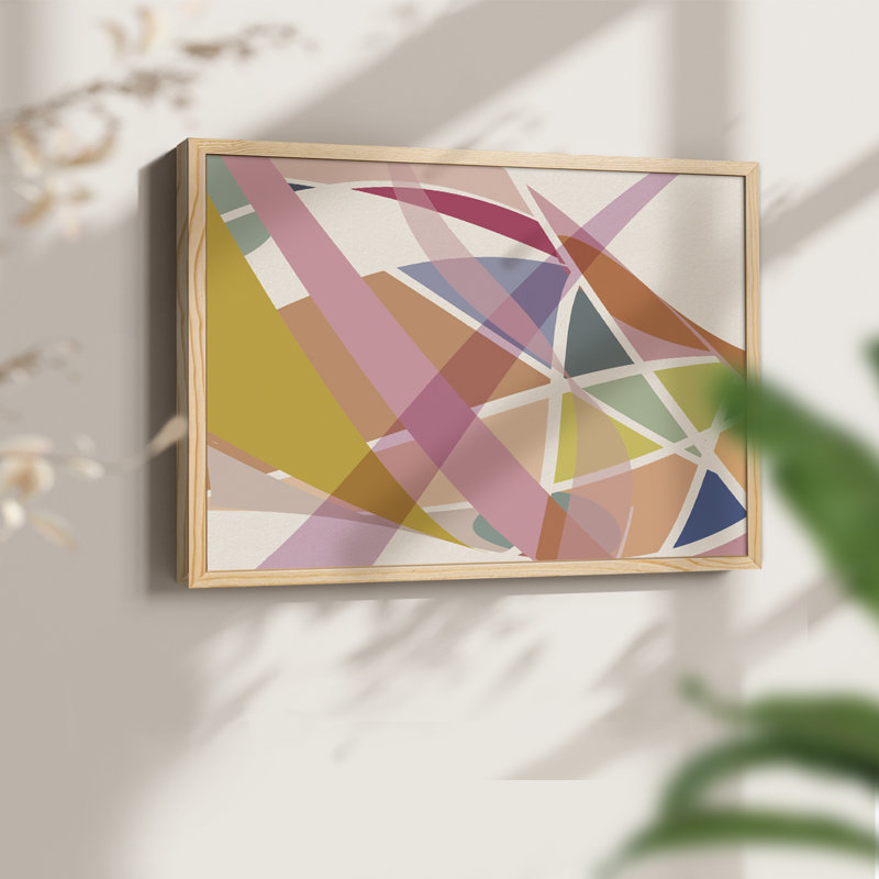 Pensées d'Herbin I - impression encadrée - réversible, Naturel, H 16 po x l 20 po