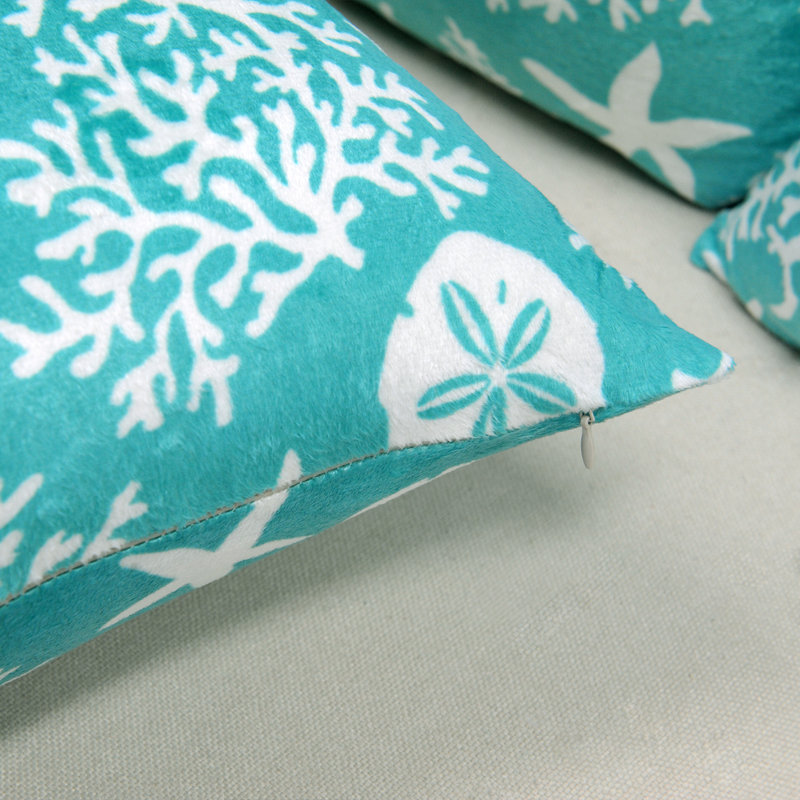Abstract Square Throw Pillow Cover