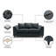 2 Seater Chenille Sofa-98981962