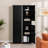 67" Tall Storage Cabinet with 2 Doors & 1 Drawer-91217019