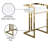 Isam Upholstered Counter Stool with Metal Frame-2125749254