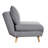 Convertible Tri-Fold Sleeper Chair with Pillow, Channel Stitching, and Hideaway Legs-1693377258