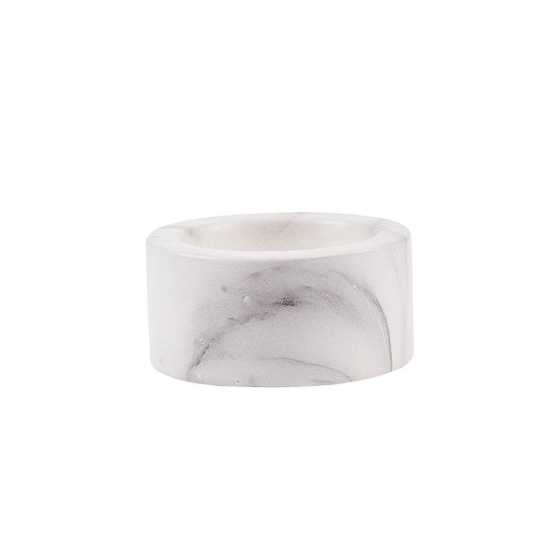 13.2'' H Concrete / Cement Tabletop Tealight Holder