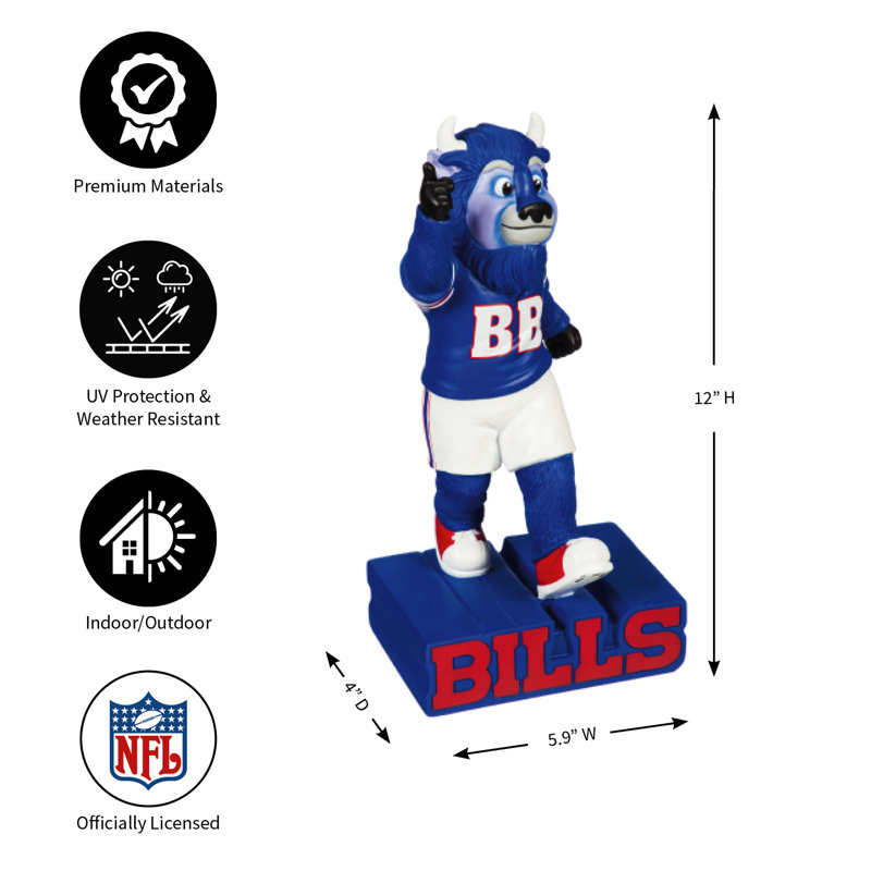 Statue mascotte nfl, Bills de Buffalo