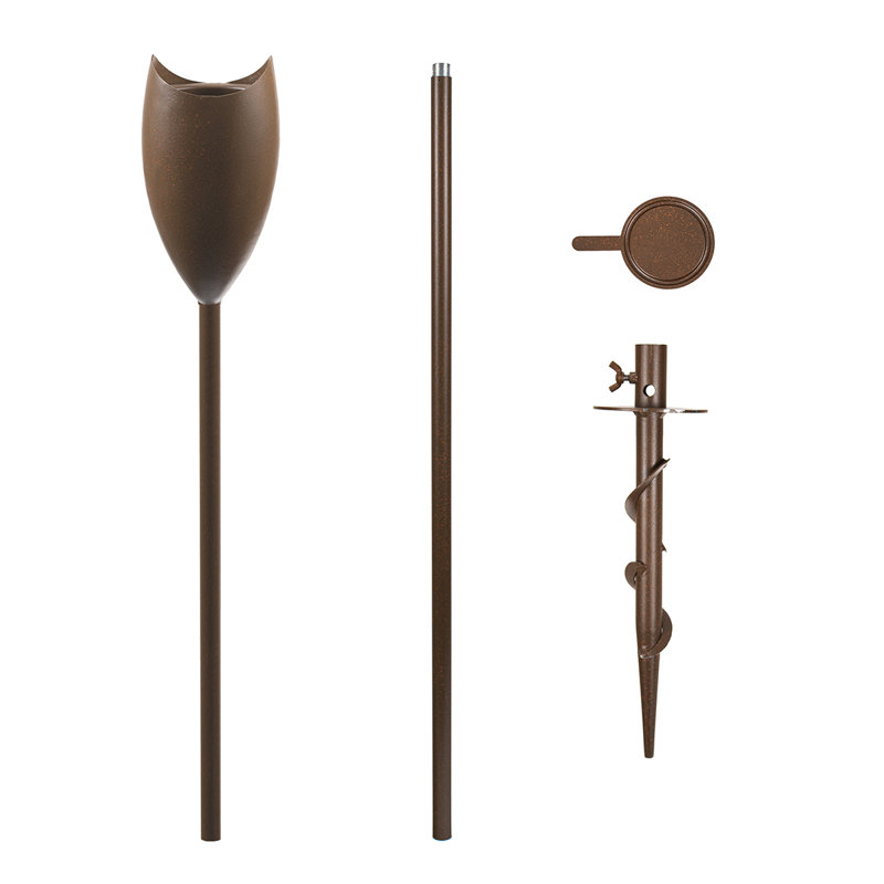 EchoFlame 57'' Metal Garden Torch
