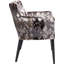 Chair with Armrest Dark Brown Mode Sublime