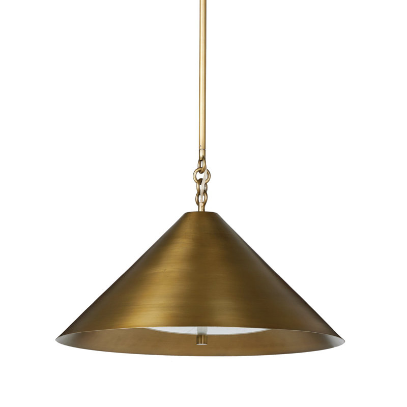 Luminaire suspendu en laiton Luian