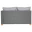 Meta Wicker Left Arm Loveseat