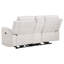 Causeuse inclinable électrique en chenille Cloutier Ivoire