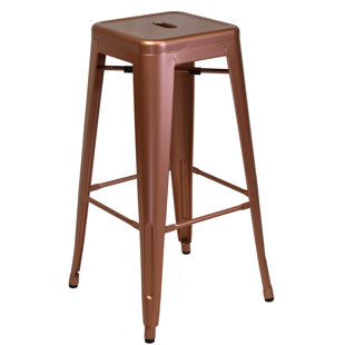 Counter Stool with Metal Frame