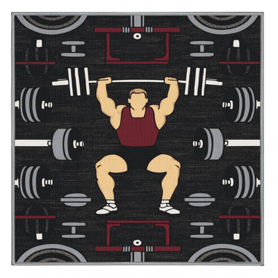  Tapis lavable Powerlifting Sports